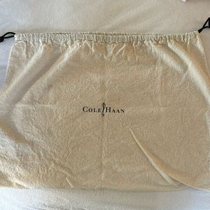 Cole Haan Large Purse Protecter Dust Bag Cover Drawstring